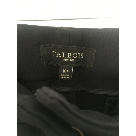 Talbots Pants - Talbots Casual Dress Pants Bottoms Women's Size 10 Petite Navy Blue